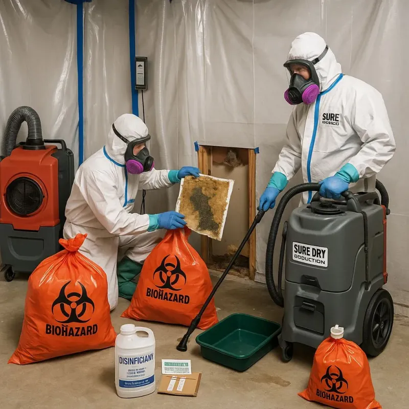 Contaminated Water Handling Protocols process in Hoback, WY